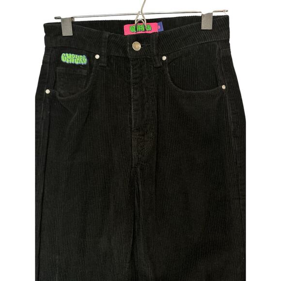 Women Empyre Tori 90s Black corduroy pants--Size 0 - Picture 4 of 5